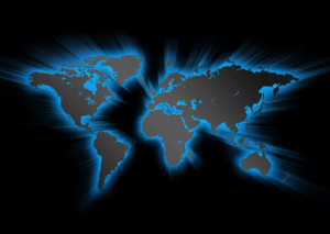 glowing-world-map